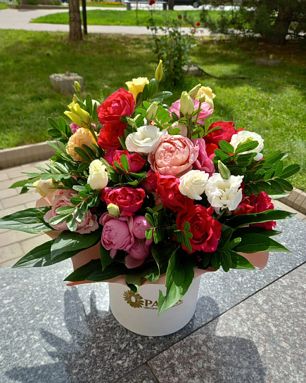 Bouquet of CvetoBum flowers delivered to Almaty