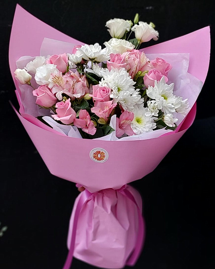 Bouquet of Barbie flowers delivered to Almaty