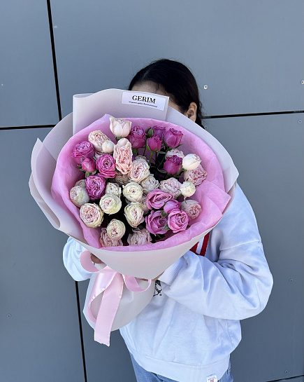 Bouquet of KR 7 flowers delivered to Astana