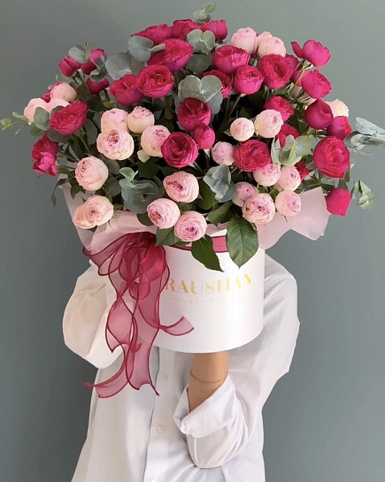 Bouquet of Dream composition flowers delivered to Astana