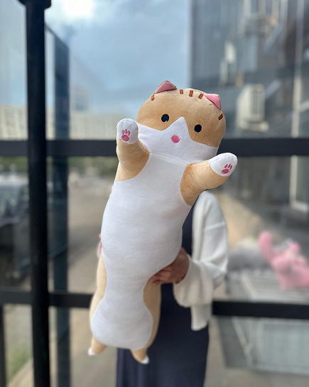 Bouquet of Cat Loaf 90cm flowers delivered to Astana