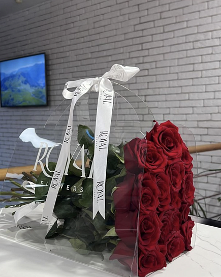 Bouquet of Elegant bag flowers delivered to Aktobe