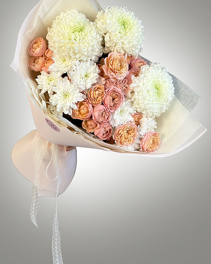 Bouquet of Romantic evening flowers delivered to Almaty