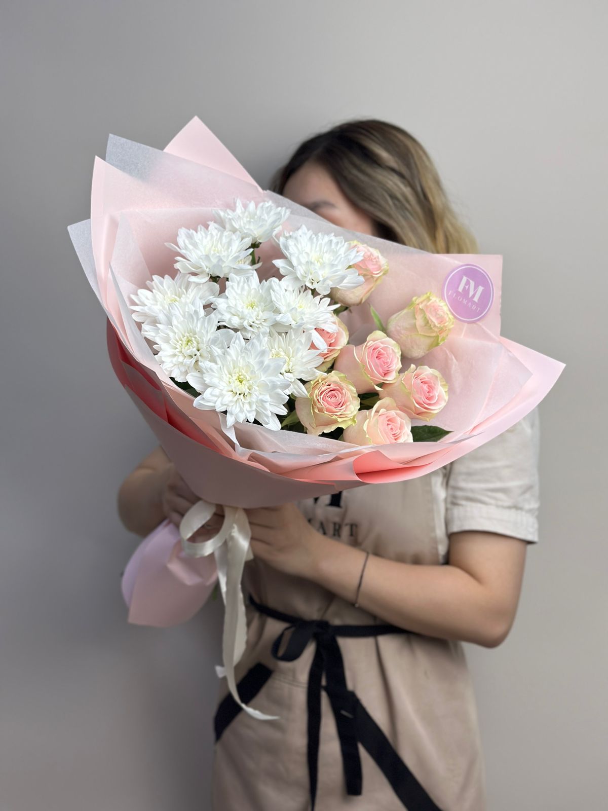 Bouquet of Gentle flowers delivered to Astana