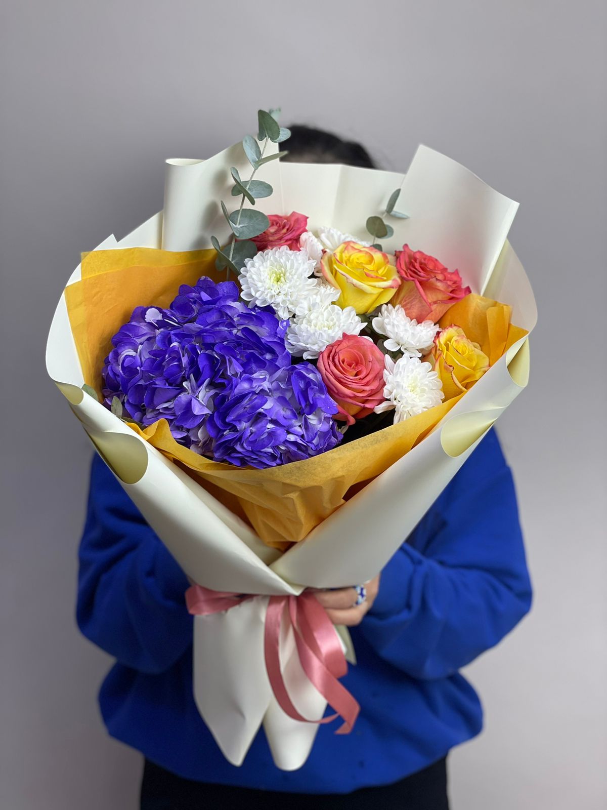 Bouquet of Mixed bouquet flowers delivered to Astana