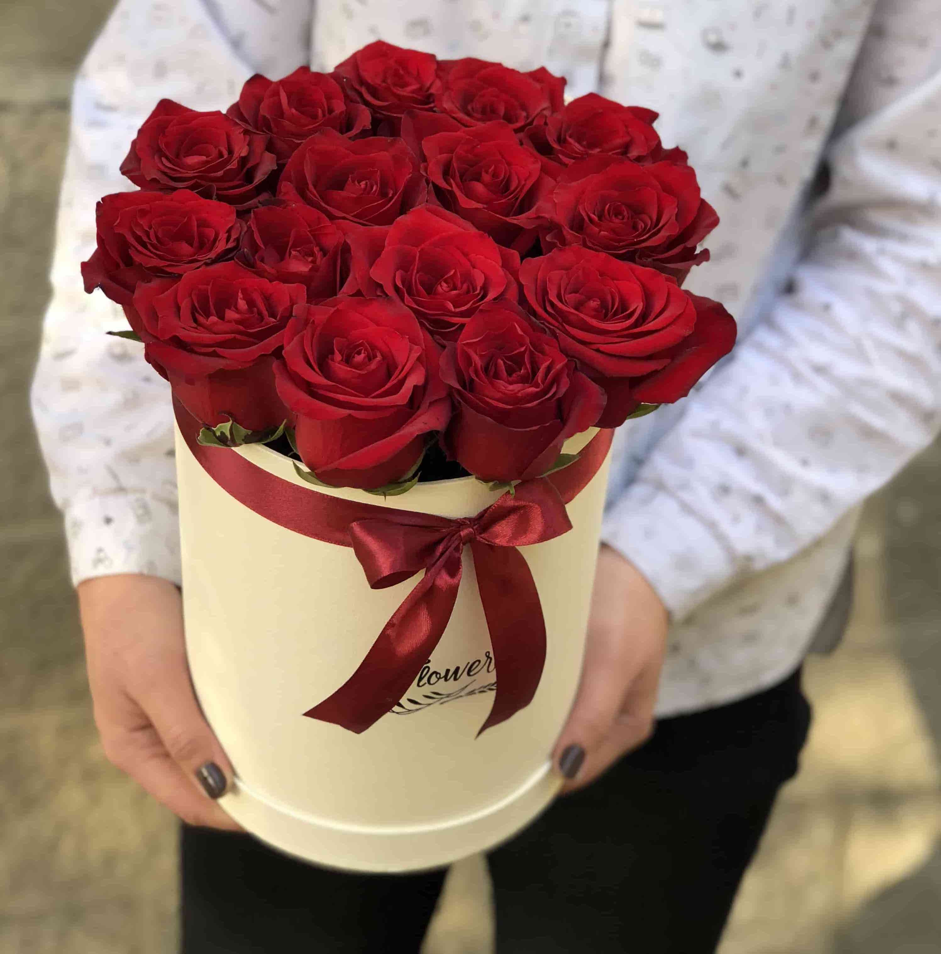 Bouquet of Red Hat flowers delivered to Almaty