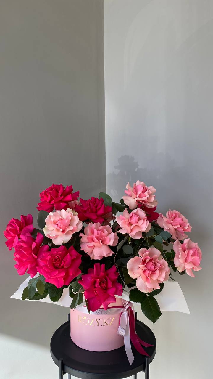 Bouquet of Wow composition flowers delivered to Pavlodar