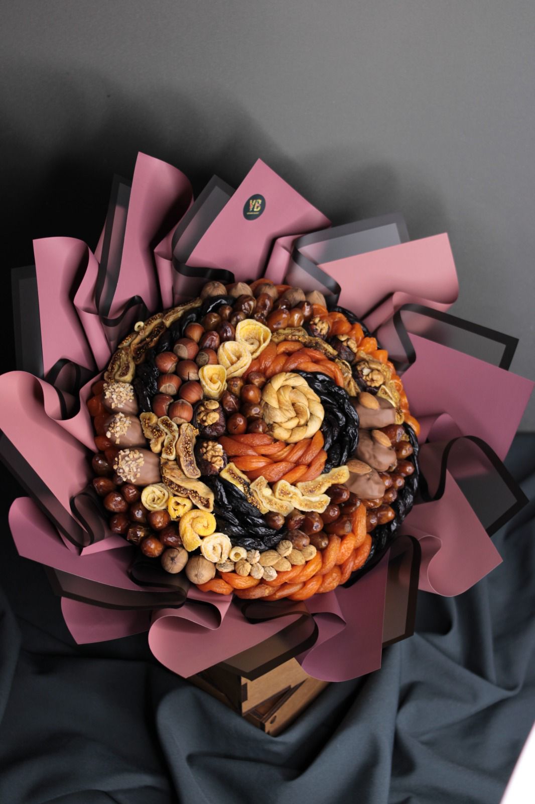 Bouquet of Bouquet of dried fruits flowers delivered to Astana