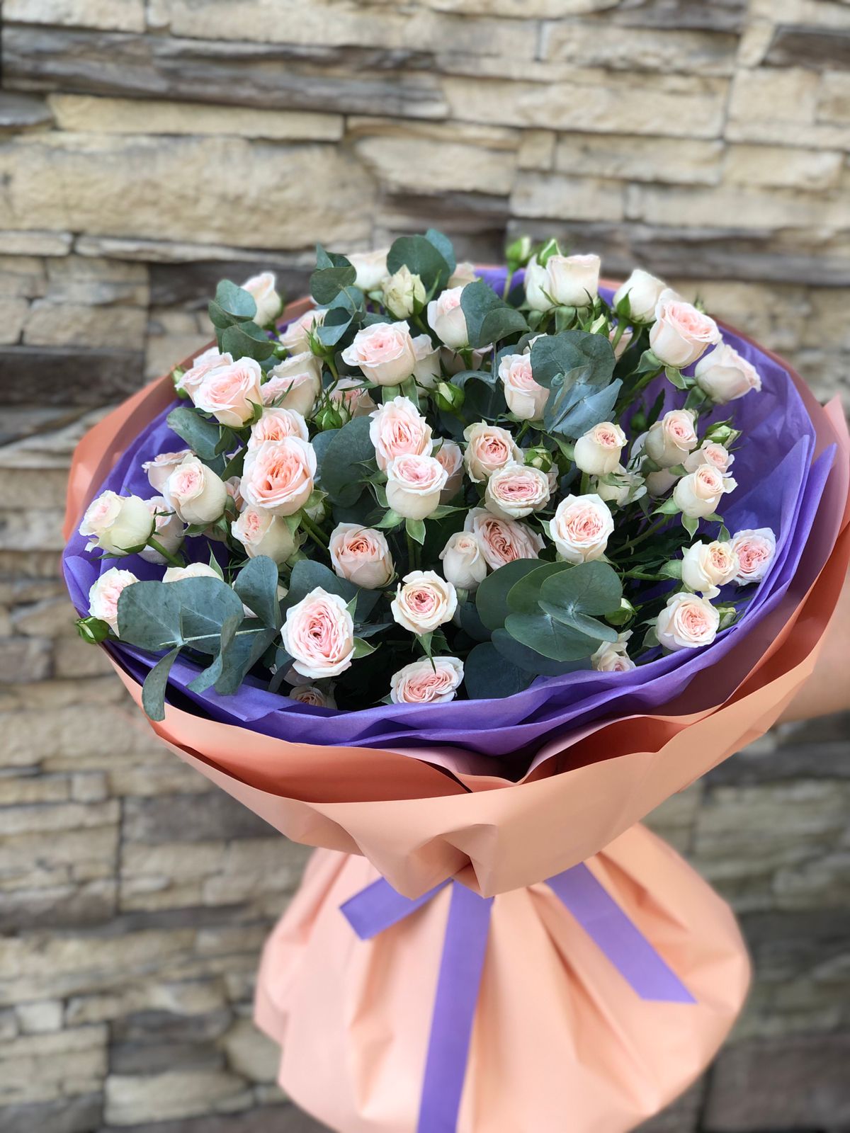 Bouquet of Artdi Stars flowers delivered to Almaty