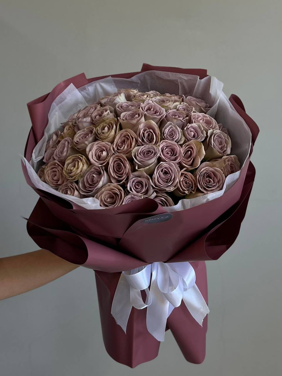 Bouquet of Bouquet of 51 roses flowers delivered to Astana