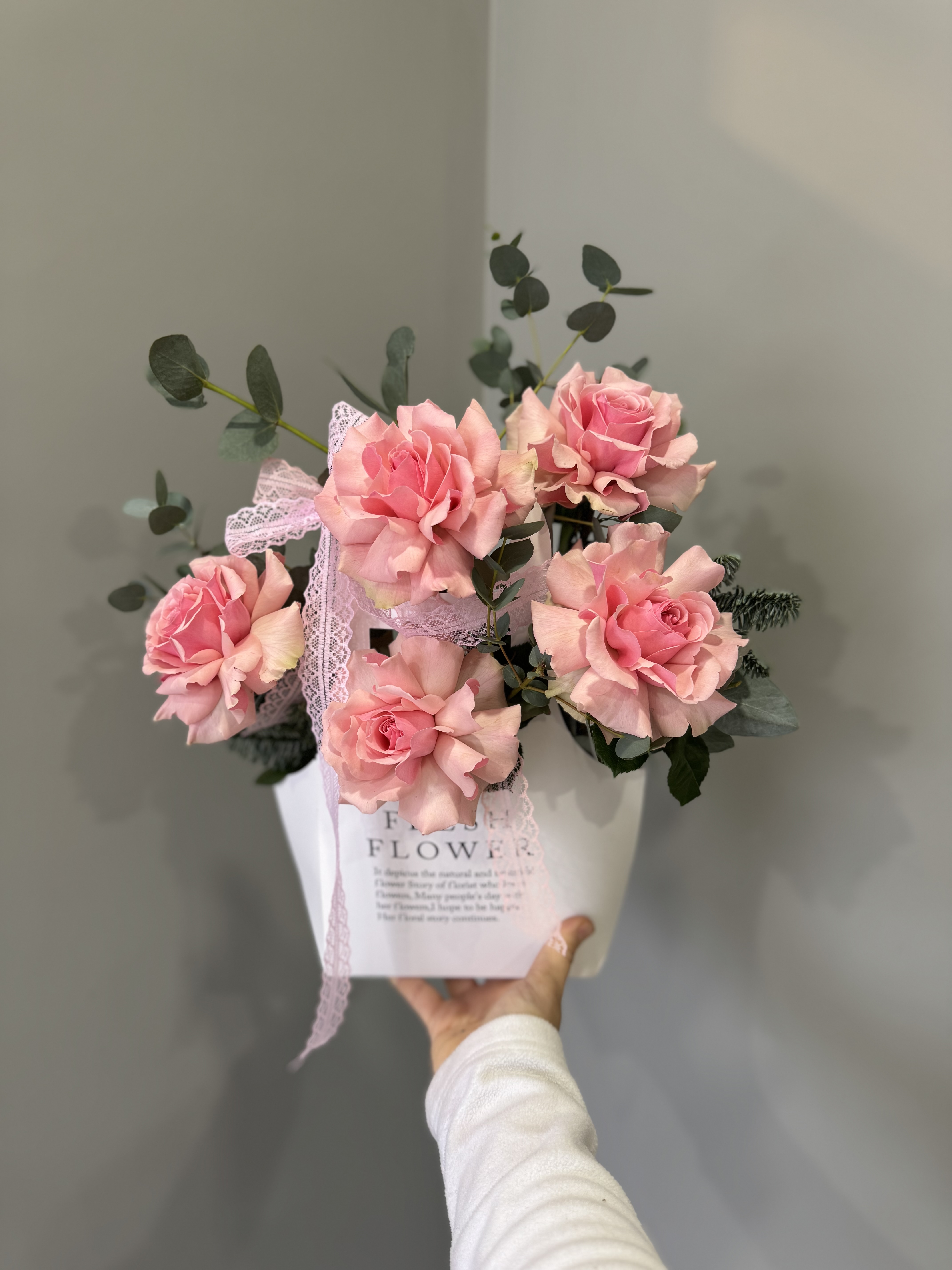 Bouquet of Marshmallows flowers delivered to Pavlodar