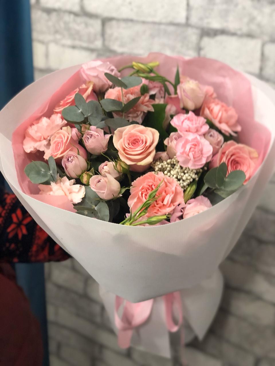 Bouquet of Artdi Solntse flowers delivered to Almaty