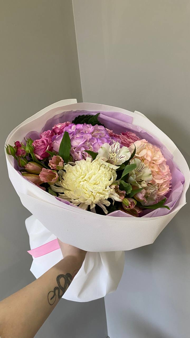 Bouquet of Euro bouquet flowers delivered to Pavlodar