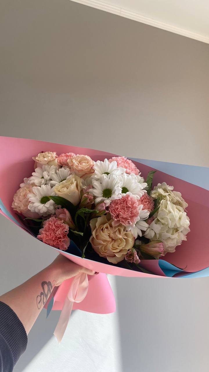 Bouquet of Eurobouquet flowers delivered to Pavlodar