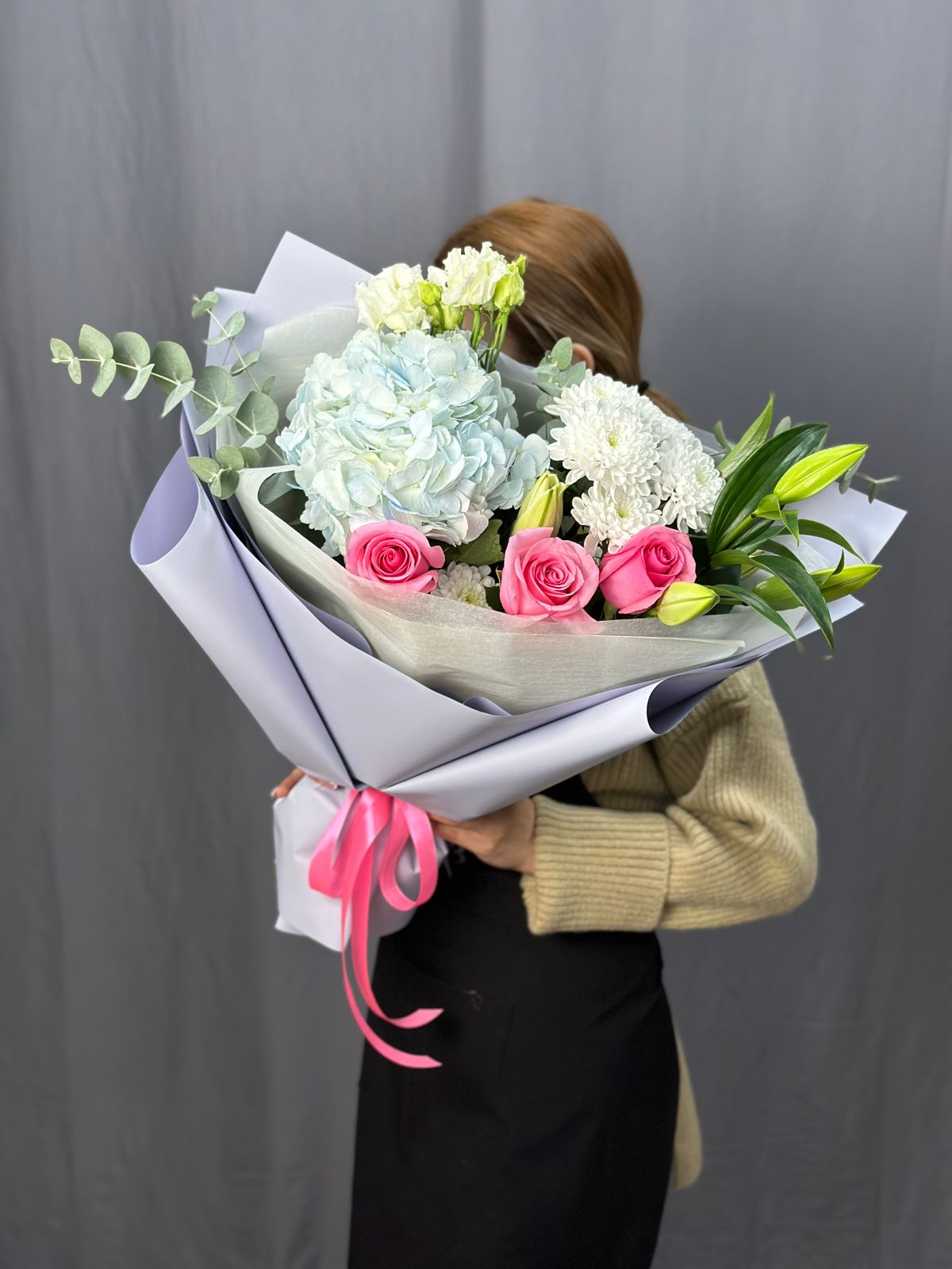 Bouquet of Flower Breeze flowers delivered to Astana