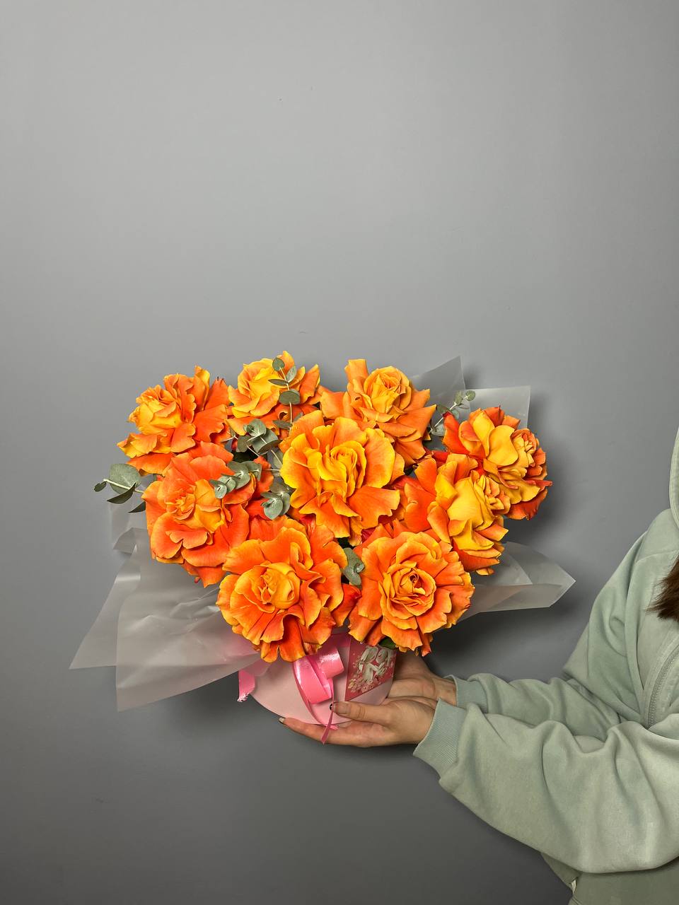 Bouquet of Sun flowers delivered to Astana
