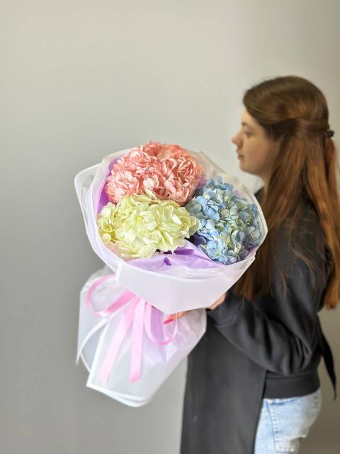 Bouquet of hydrangeas