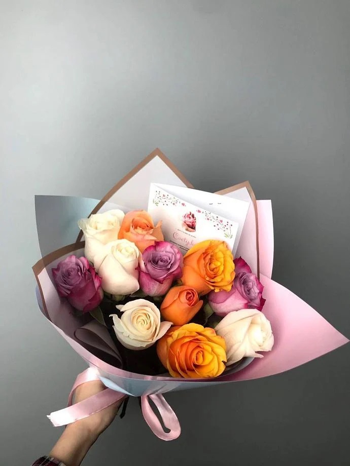 Bouquet of Mix 11 flowers delivered to Uralsk