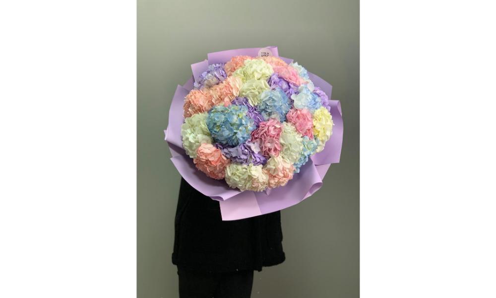 Bouquet of Premium bouquet of Hydrangeas flowers delivered to Astana