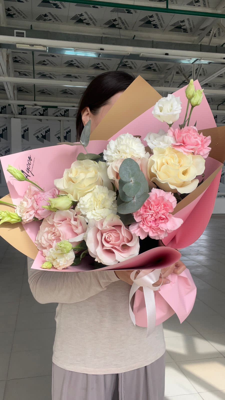 Bouquet of Eurobouquet M flowers delivered to Uralsk