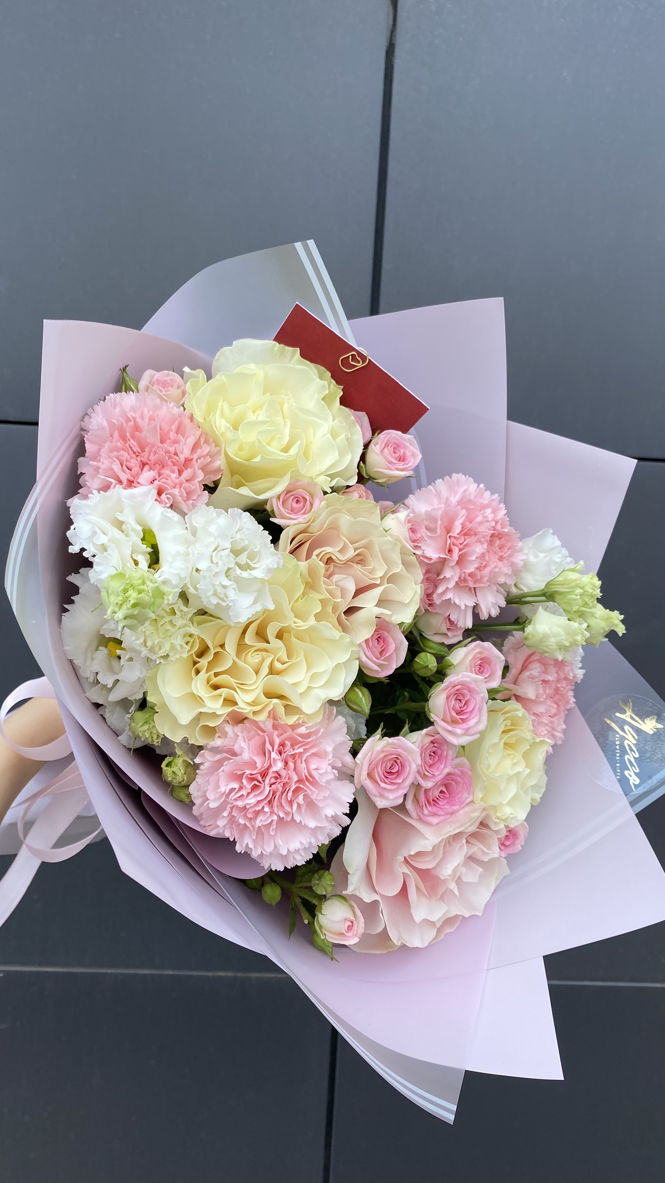 Bouquet of Eurobouquet L flowers delivered to Uralsk