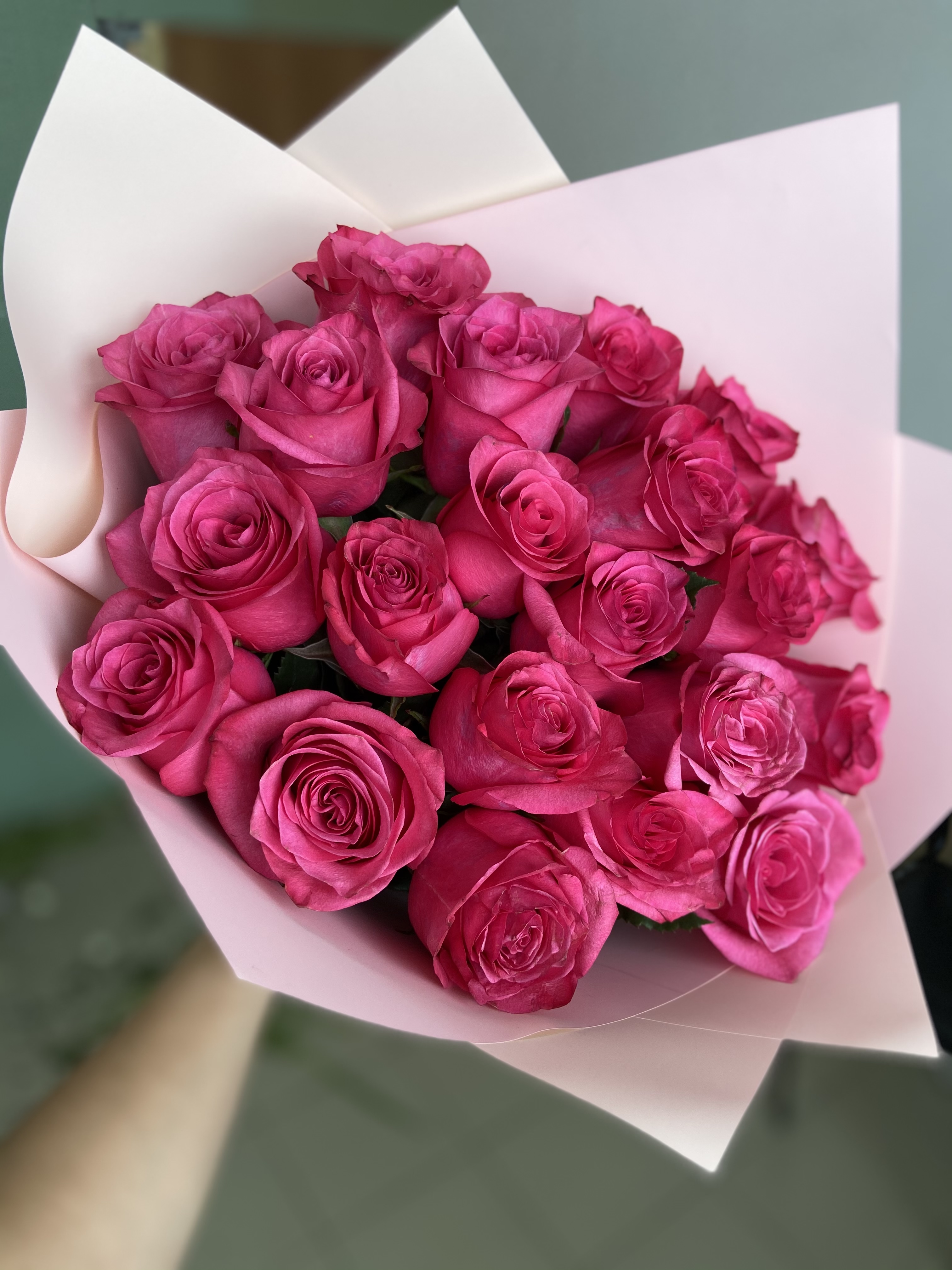 Розовые розы с доставкой по Костанае
