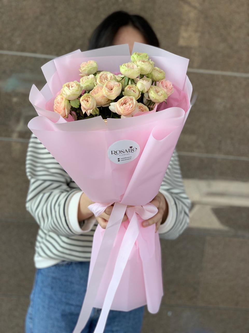 Bouquet of Bombastic L flowers delivered to Almaty