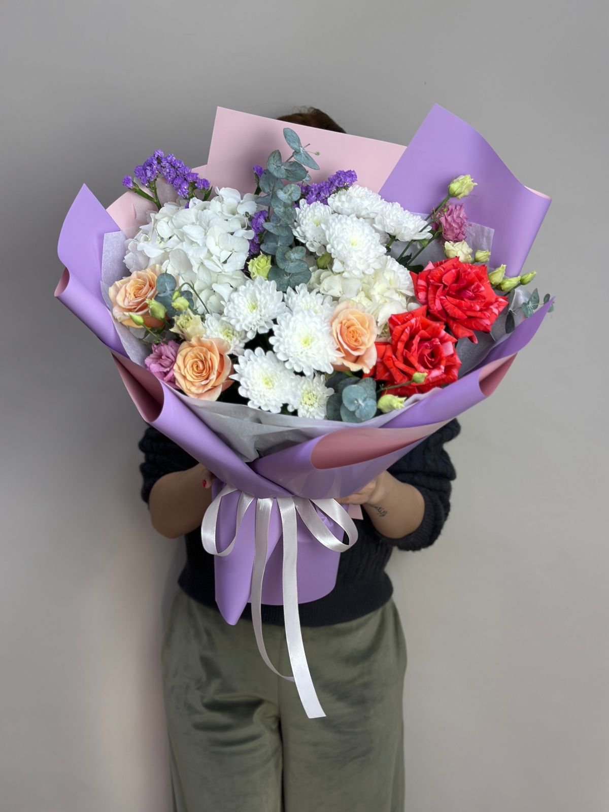 Bouquet of Eurobouquet Nina flowers delivered to Astana