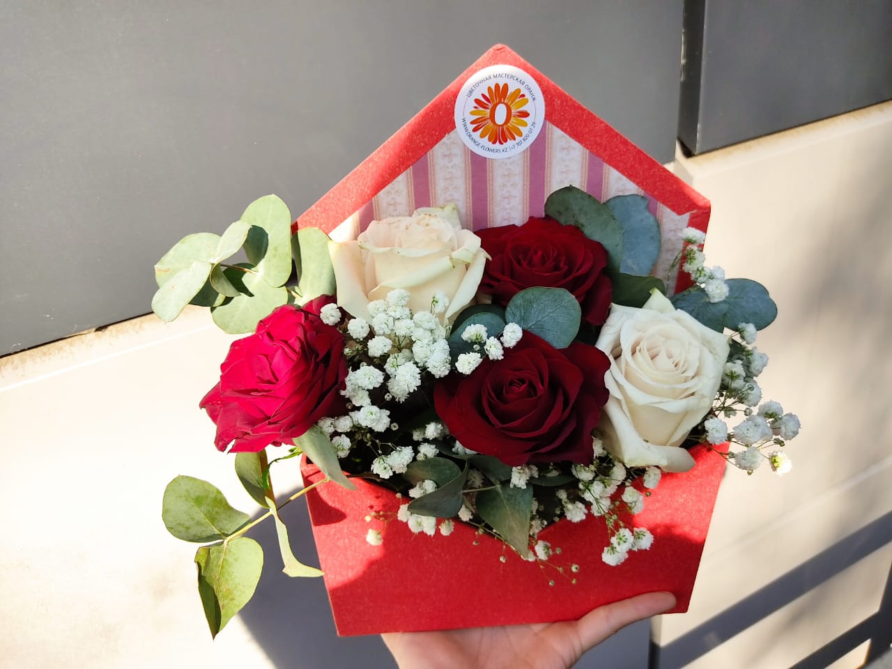 Амброзия цветов с доставкой по Алматы