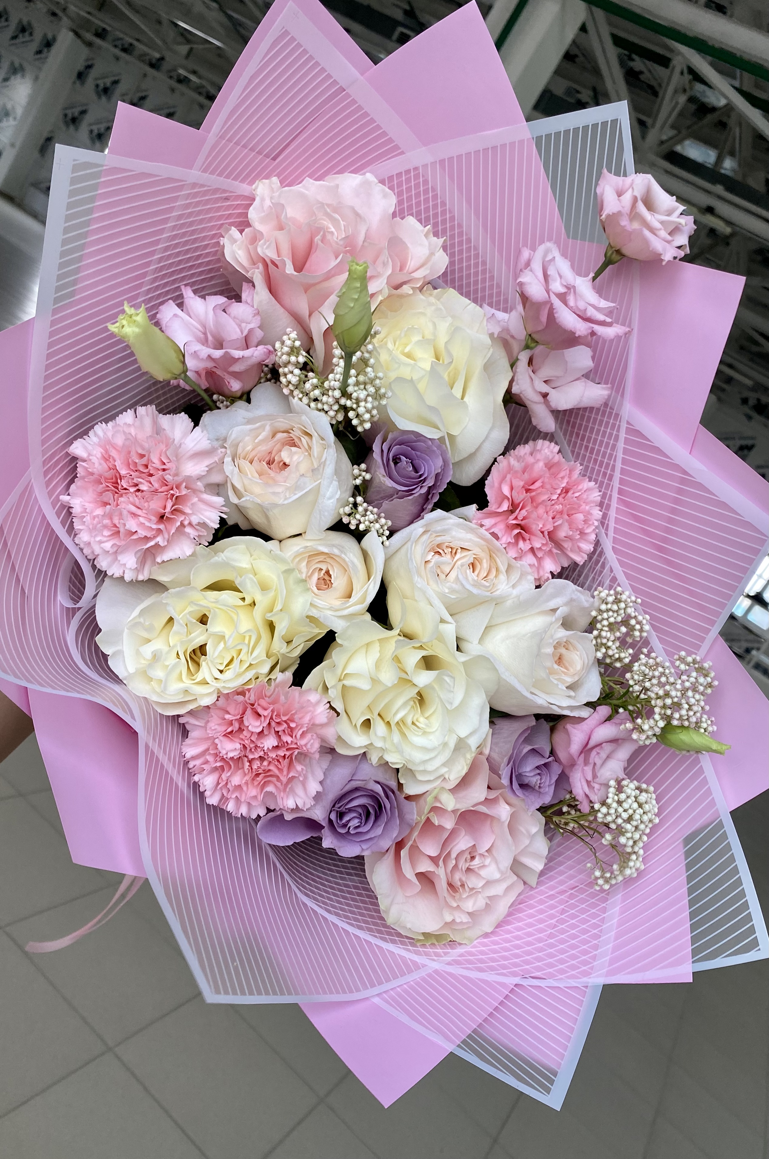 Bouquet of Spring flowers delivered to Uralsk