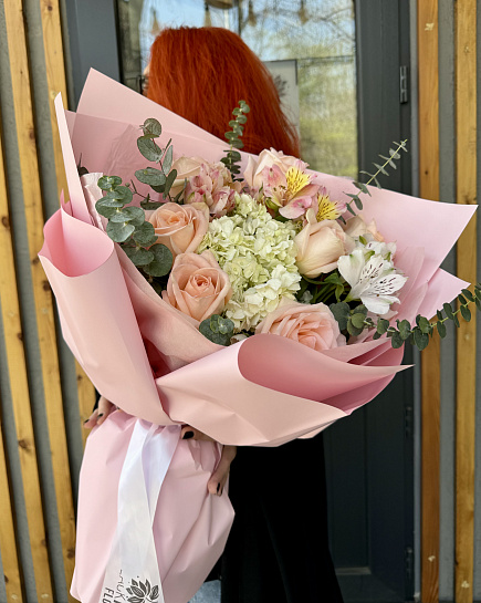 Bouquet of MILKY WAY flowers delivered to Almaty