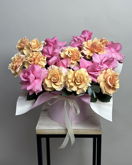 Bouquet of 19 Dutch Rose flowers delivered to Astana