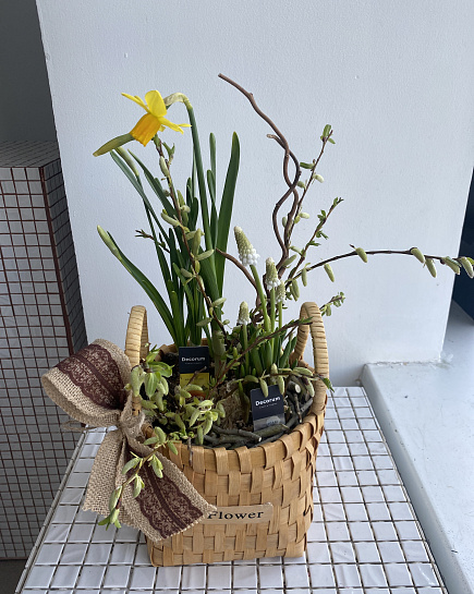 Assembled bouquet with delivery to Astana