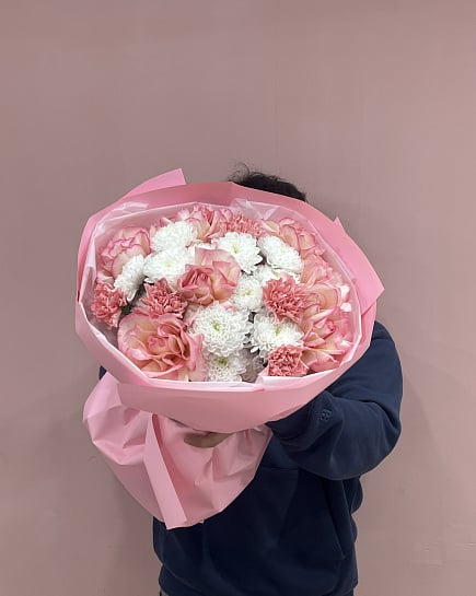 Нежность в букете  с доставкой по Астане