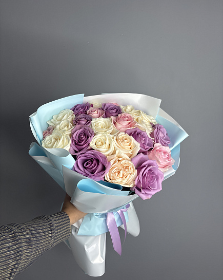 Assembled bouquet with delivery to Astana