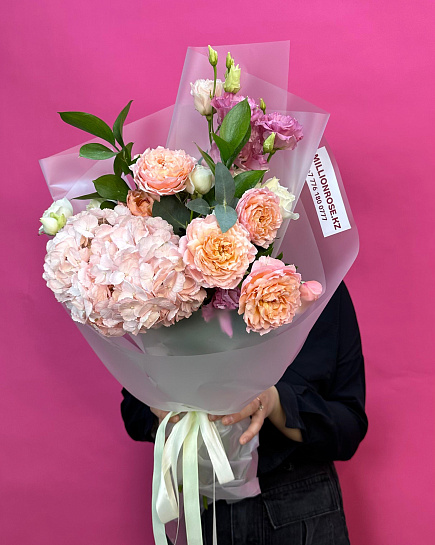 Bouquet of Eurobouquet Minimalism flowers delivered to Astana