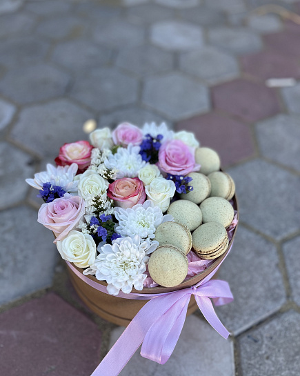 Delicate macarons with delivery to Rudniy