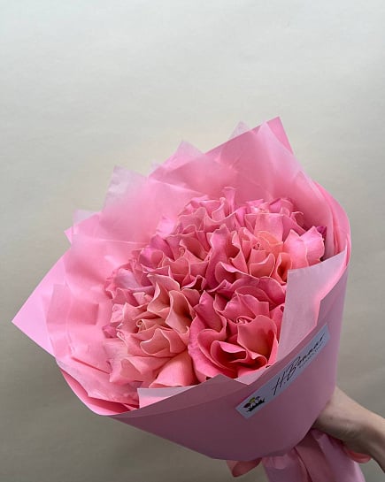 Букетик роз "Sweet Pink" с доставкой по Алматы