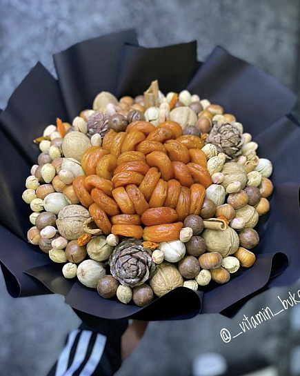 Bouquet of Bouquet of dried fruits and nuts flowers delivered to Astana