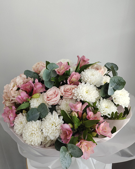 Assembled bouquet with delivery to Astana