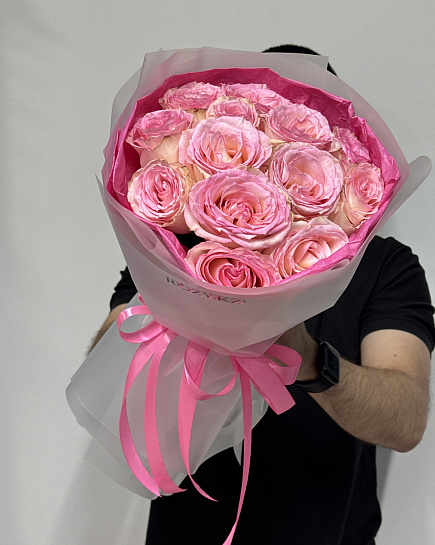 Assembled bouquet with delivery to Astana