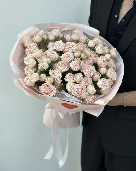Bouquet of Peony bushes flowers delivered to Astana