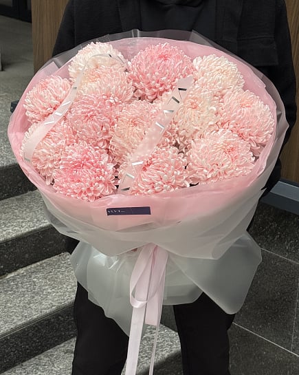 Pink marshmallows with delivery to Almaty