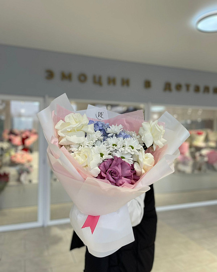 Bouquet of spring sun flowers delivered to Petropavlovsk
