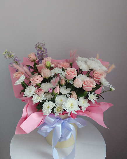 Assembled bouquet with delivery to Astana