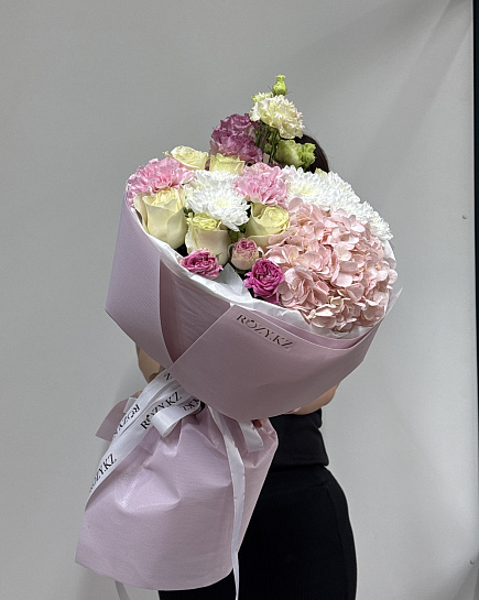 Assembled bouquet with delivery to Astana