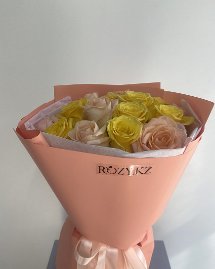 Assembled bouquet with delivery to Astana