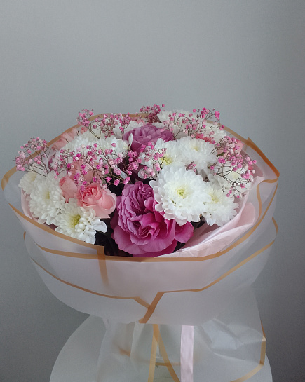 Assembled bouquet with delivery to Astana