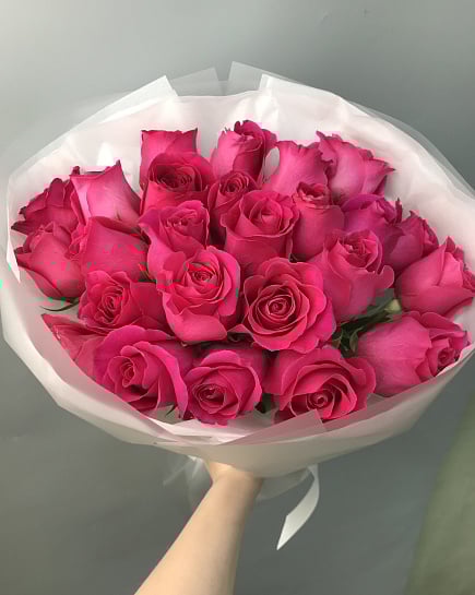 21 Roses (color to the florist's taste) with delivery to Astana