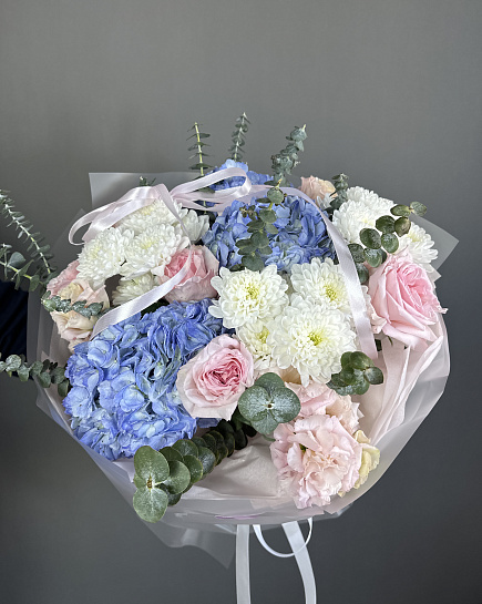 Assembled bouquet with delivery to Astana